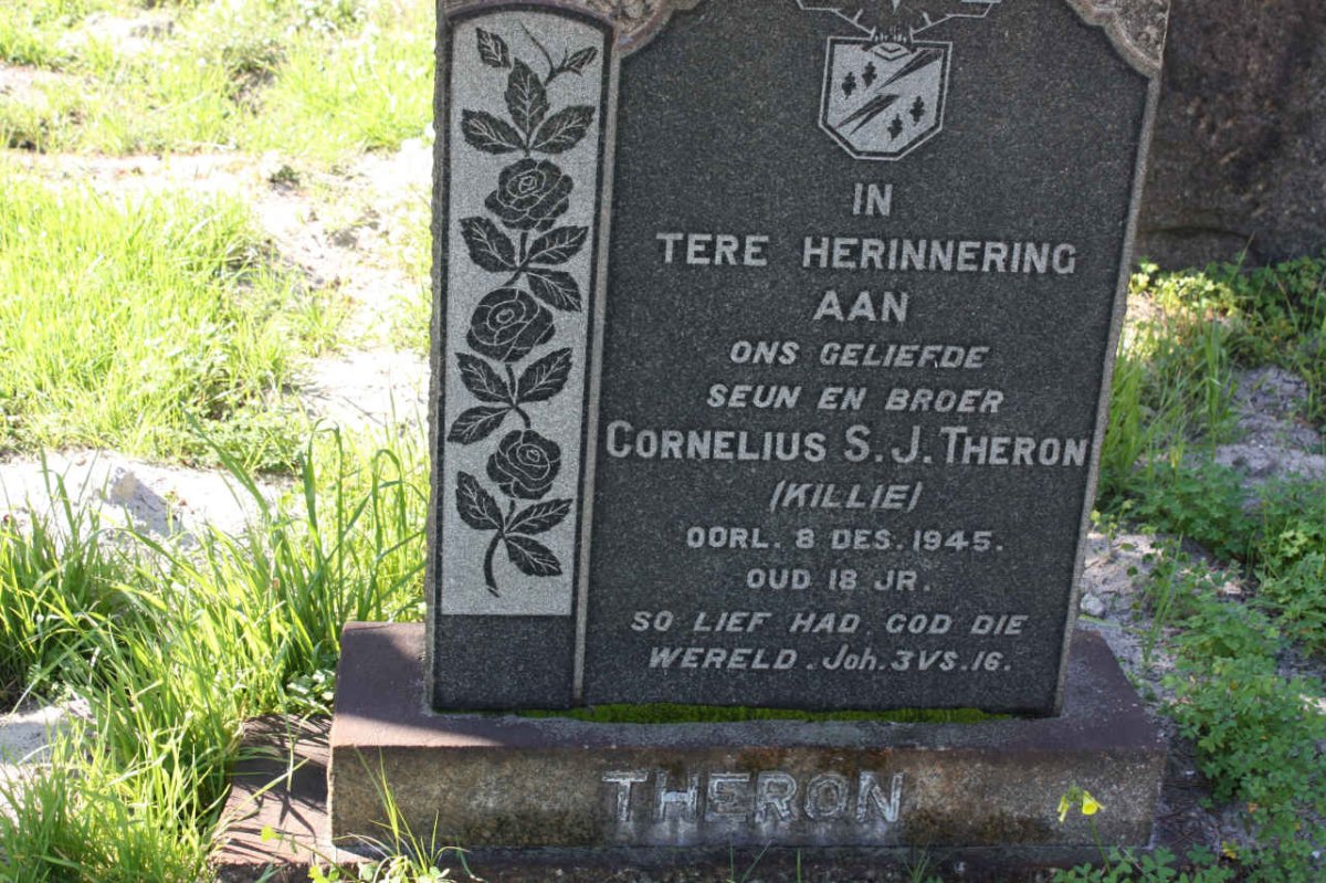 THERON Cornelius S.J. -1945