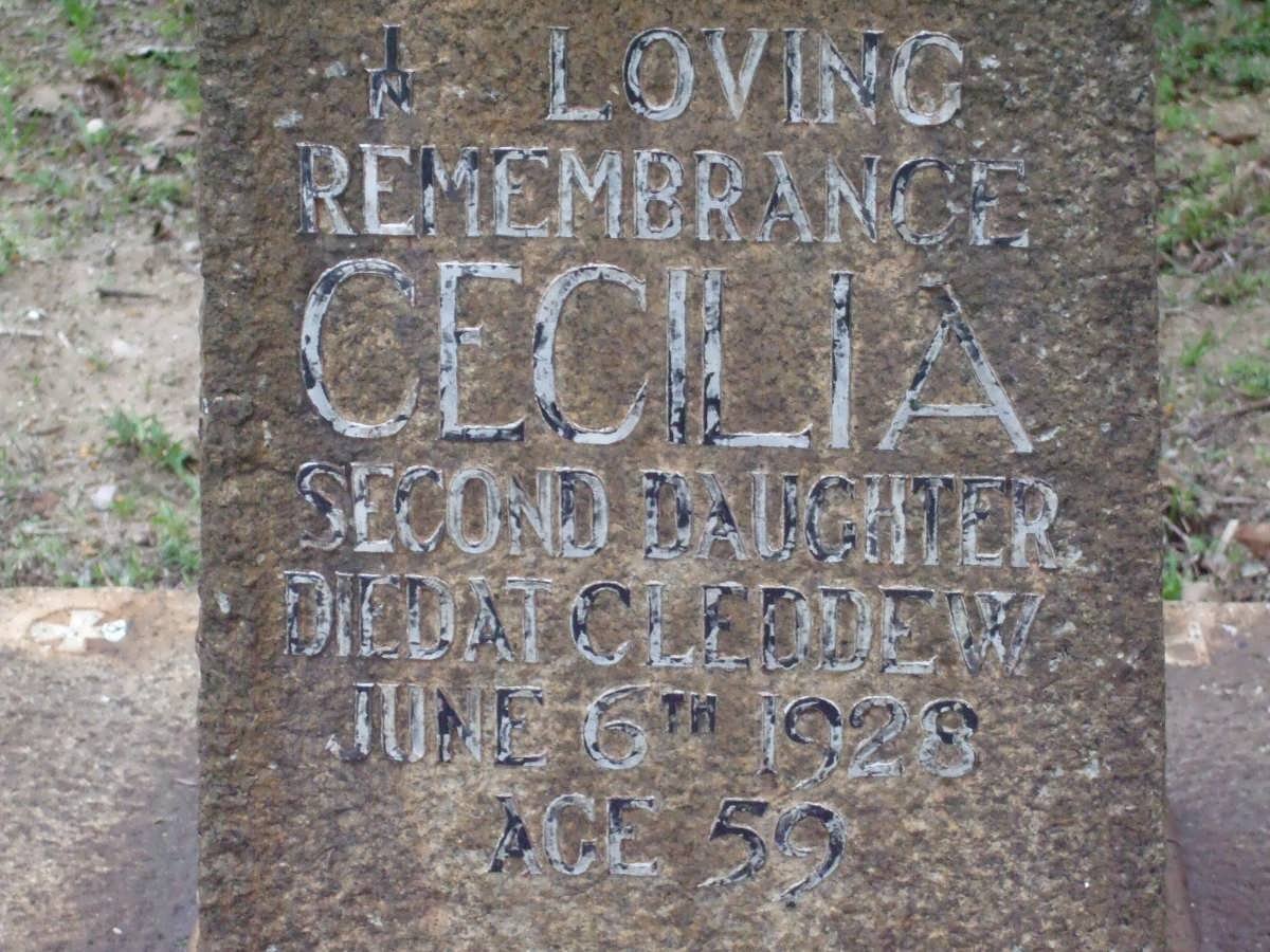 CLEDDEW Cecilia -1928