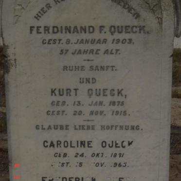 QUECK family