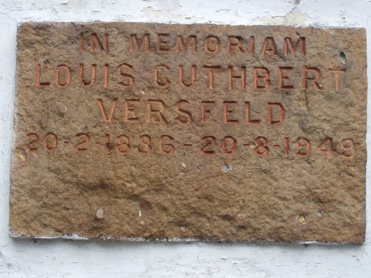 VERSFELD Louis Cuthbert 1886-1949