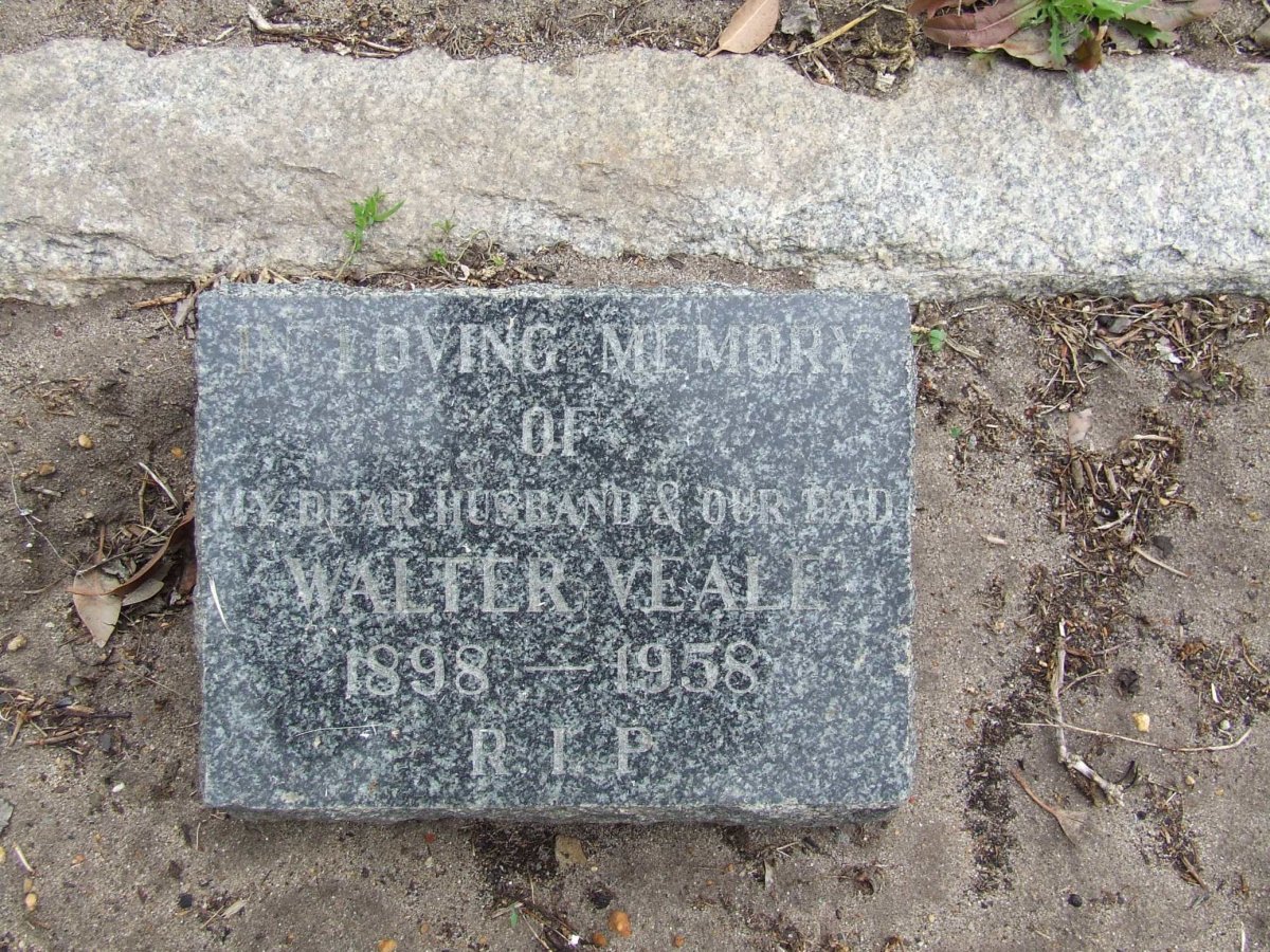 VEALE Walter 1898-1958