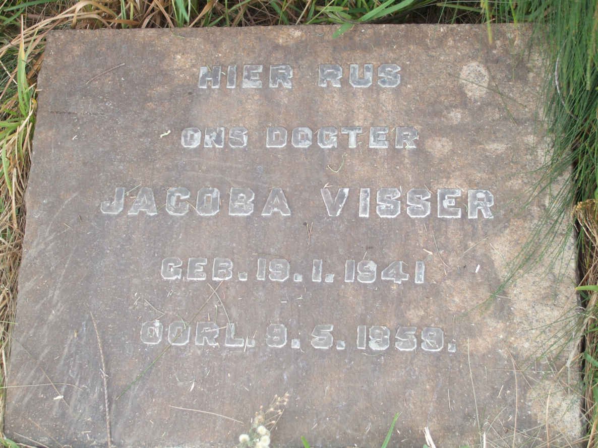 VISSER Jacoba 1941-1959