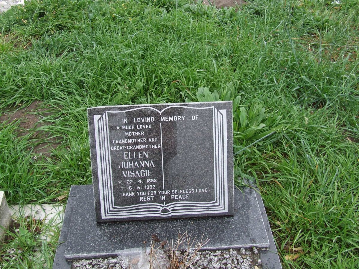 VISAGIE Ellen Johanna 1898-1982