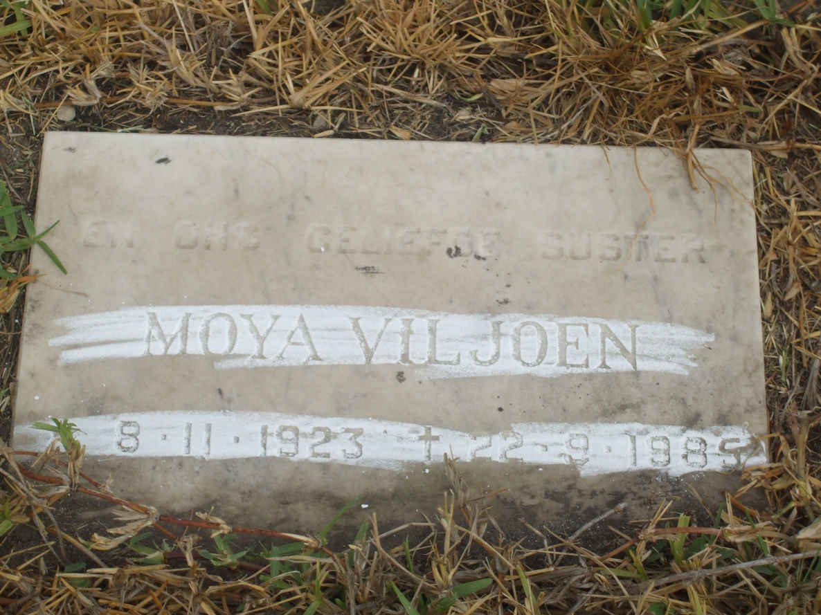 VILJOEN Moya 1923-1985