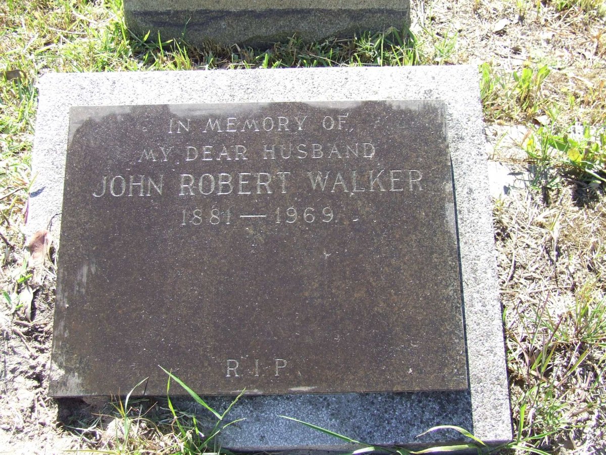 WALKER John Robert 1881-1969