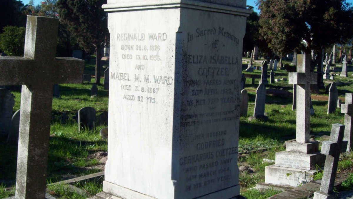 WARD Reginals 1876-1956 &amp; Mabel M.M. -1967