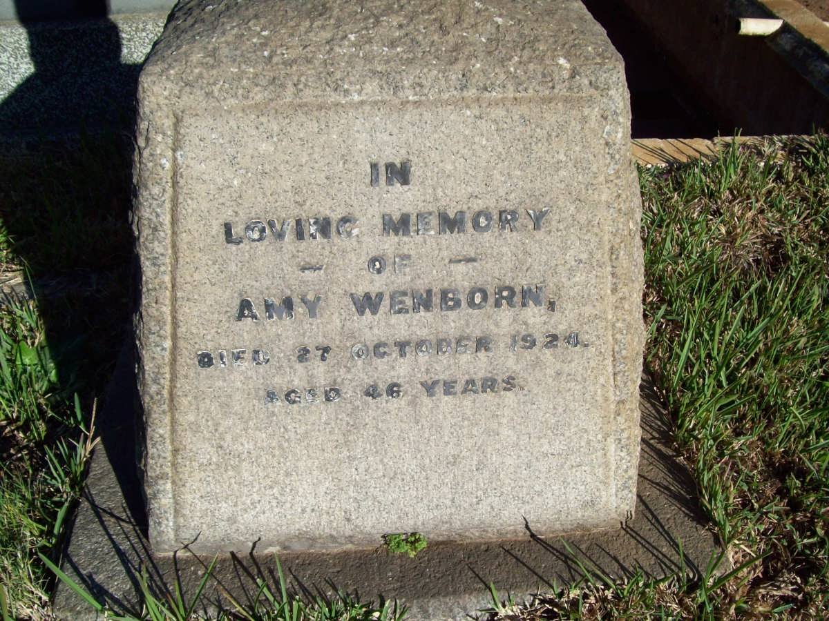WENBORN Amy -1924