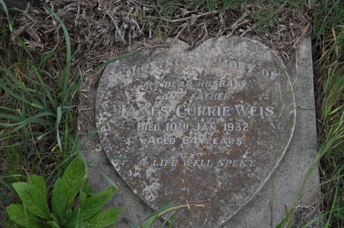 WEISS James Curry -1932