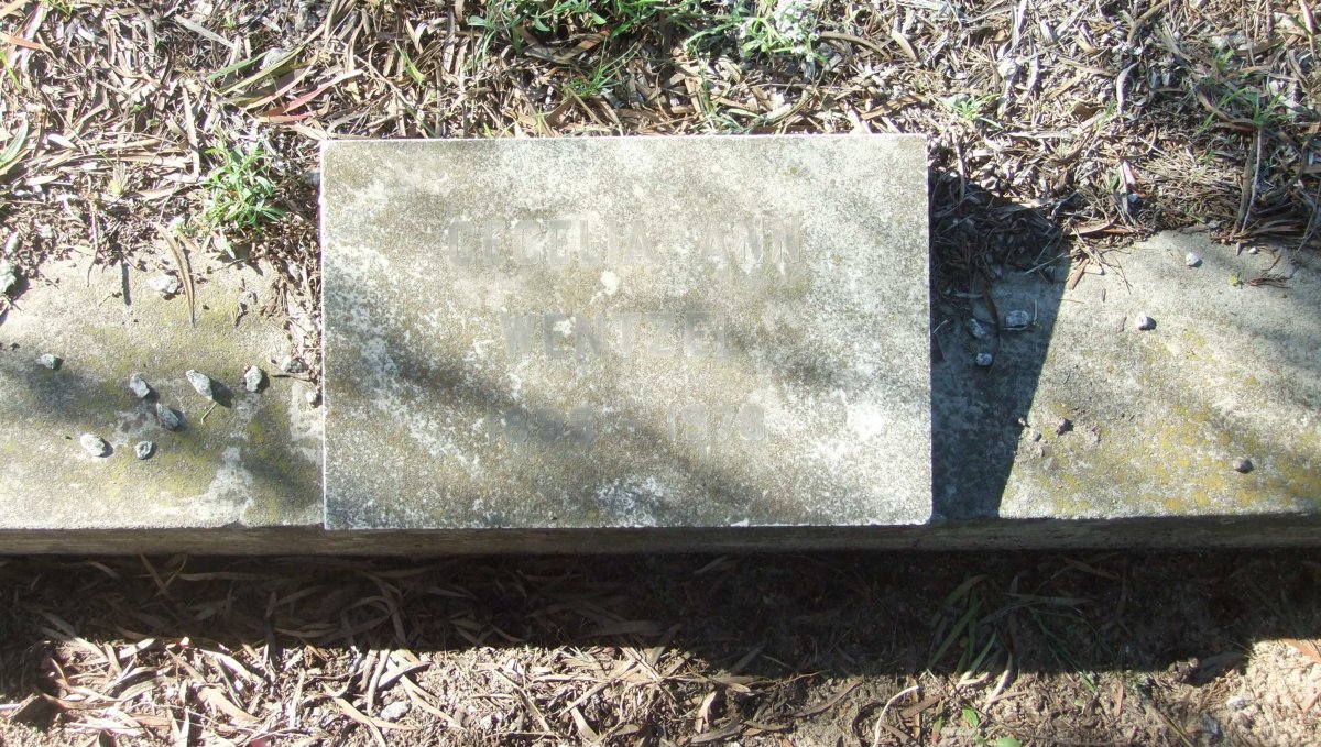 WENTZEL Cecelia Ann 1899-1978