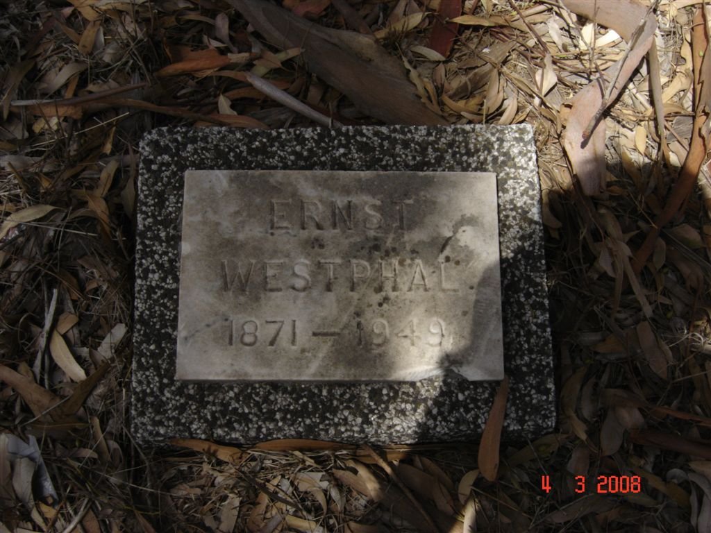 WESTPHAL Ernst 1871-1949