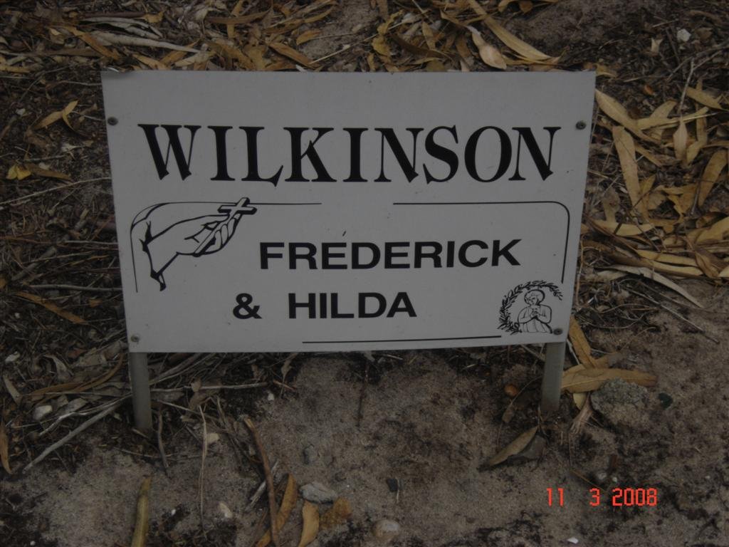 WILKINSON Frederick &amp; Hilda