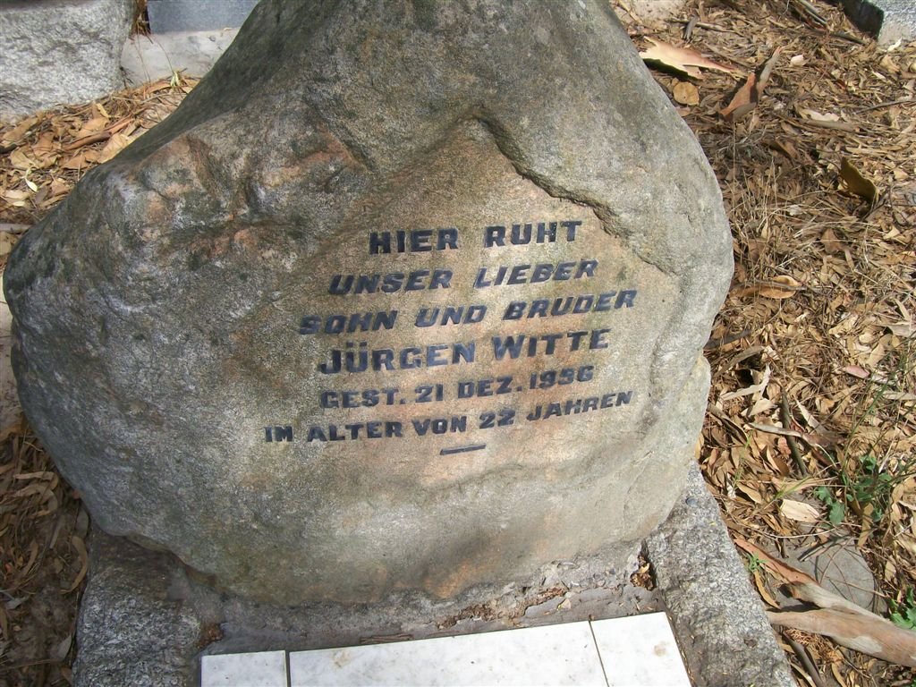 WITTE Jurgen - 1956