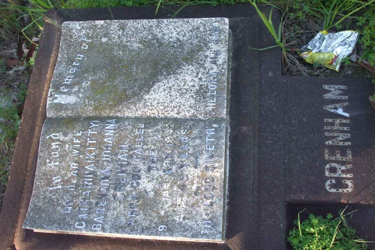 GRENHAM Catharina Barendina Johanna  -1942