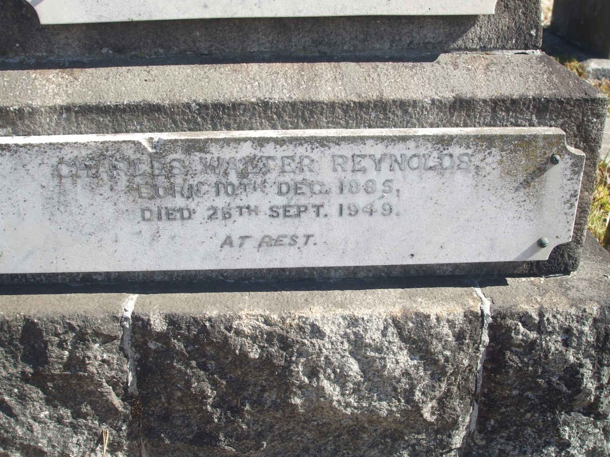 REYNOLDS Charles Walter 1895-1949
