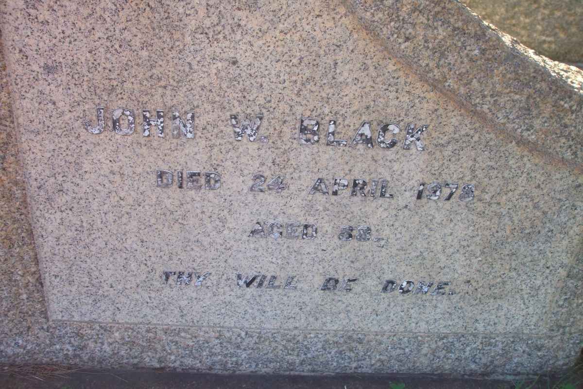 BLACK John W. -1978