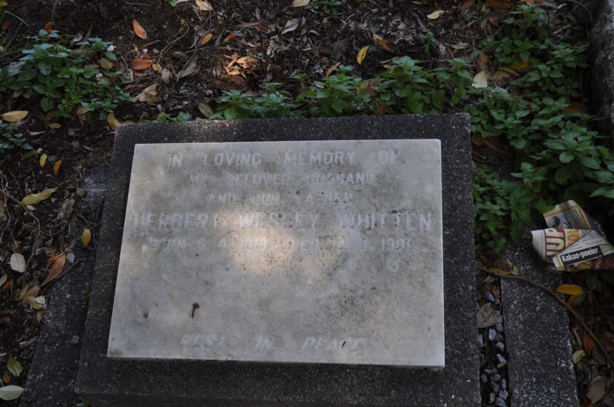 WHITTEN Herbert Wesley 1918-19??
