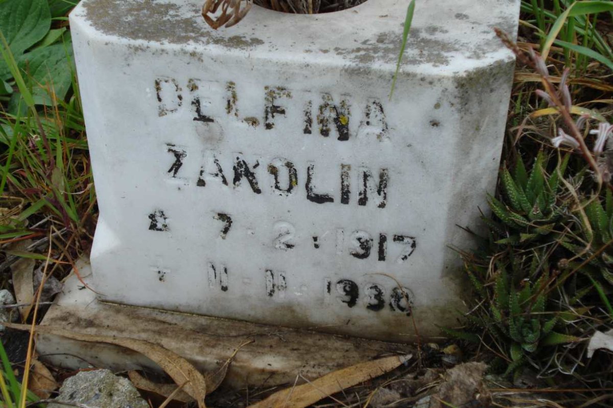 ZANOLIN Delfina 1917-1980