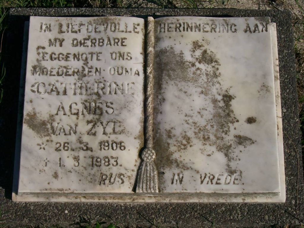 ZYL Catherine Agnes, van 1906-1983