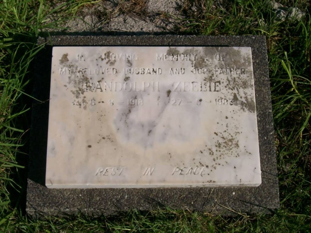 ZEELIE Randolph 1918-1983