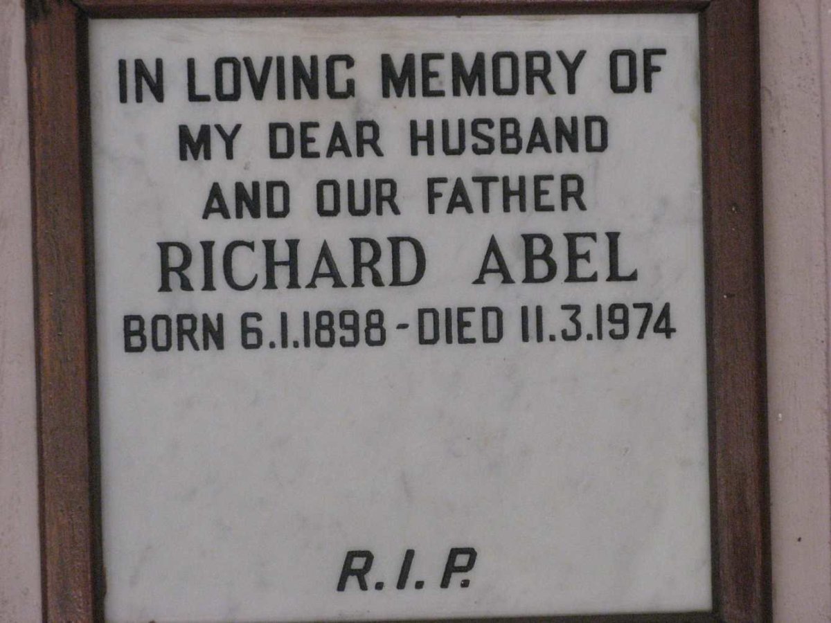 ABEL Richard 1898-1974