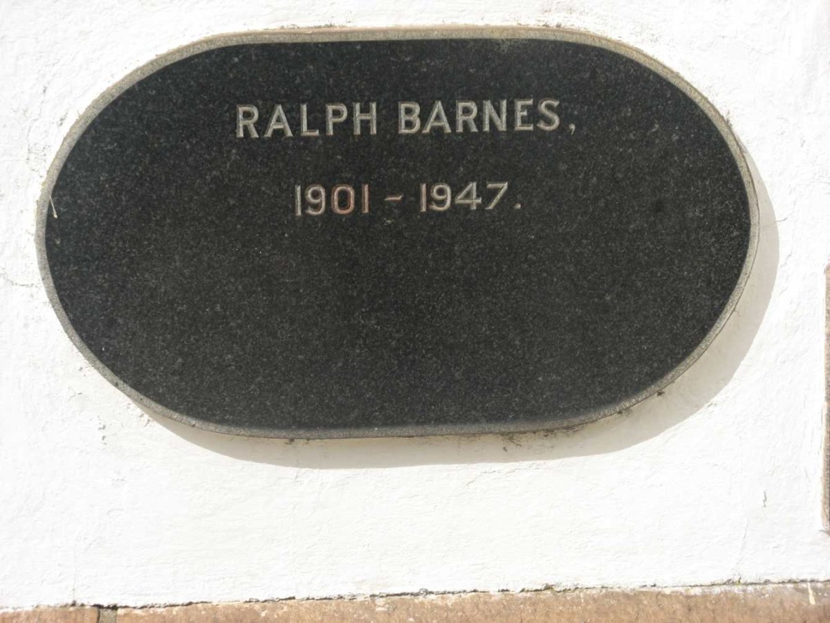 BARNES Ralph 1901-1947