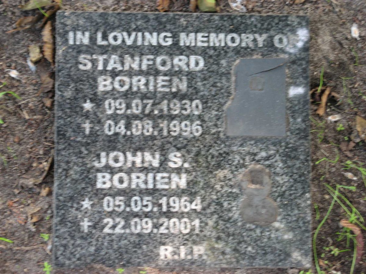 BORIEN Stanford 1930-1996 :: BORIEN John S. 1964-2001