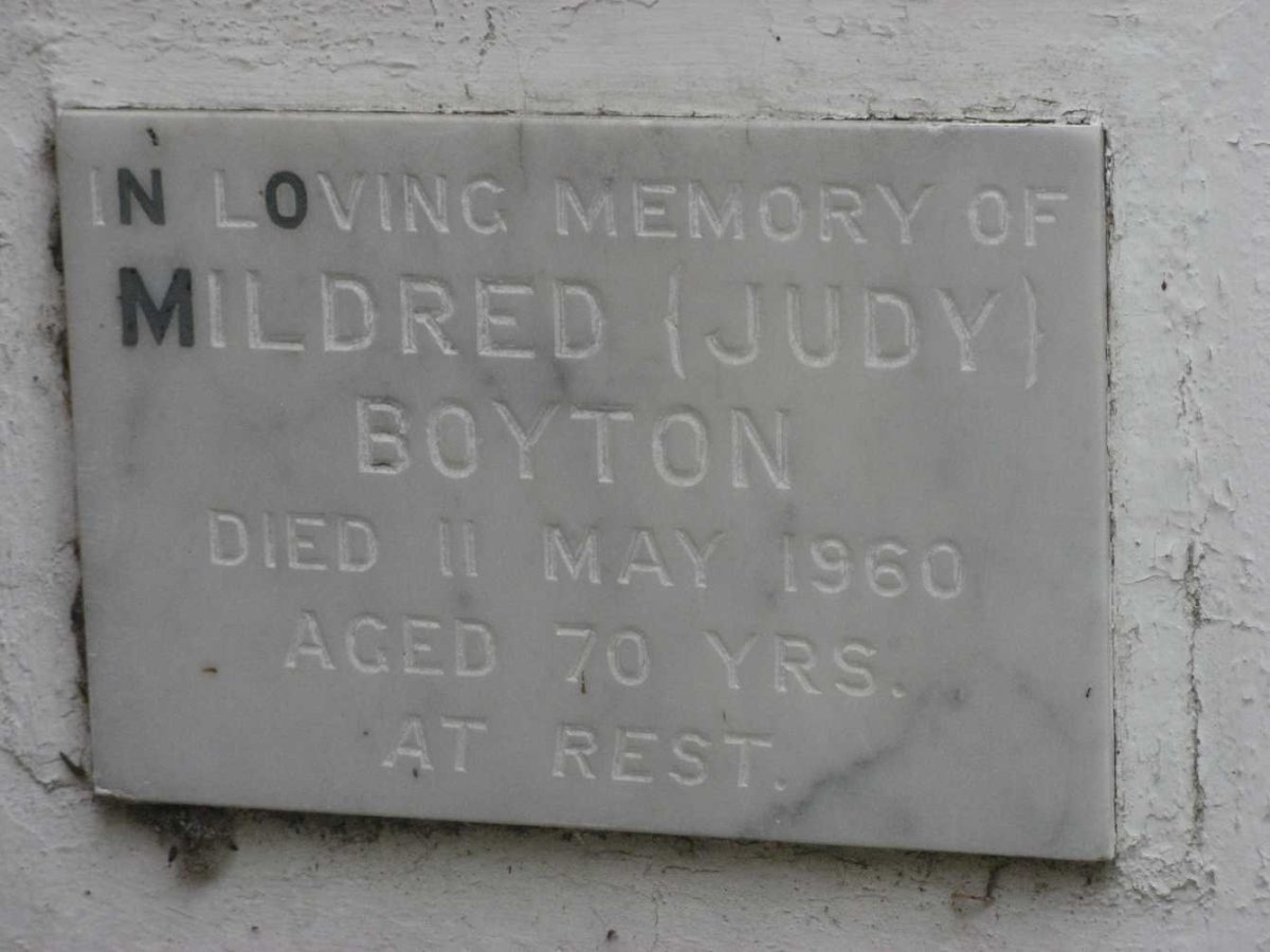 BOYTON Mildred -1960