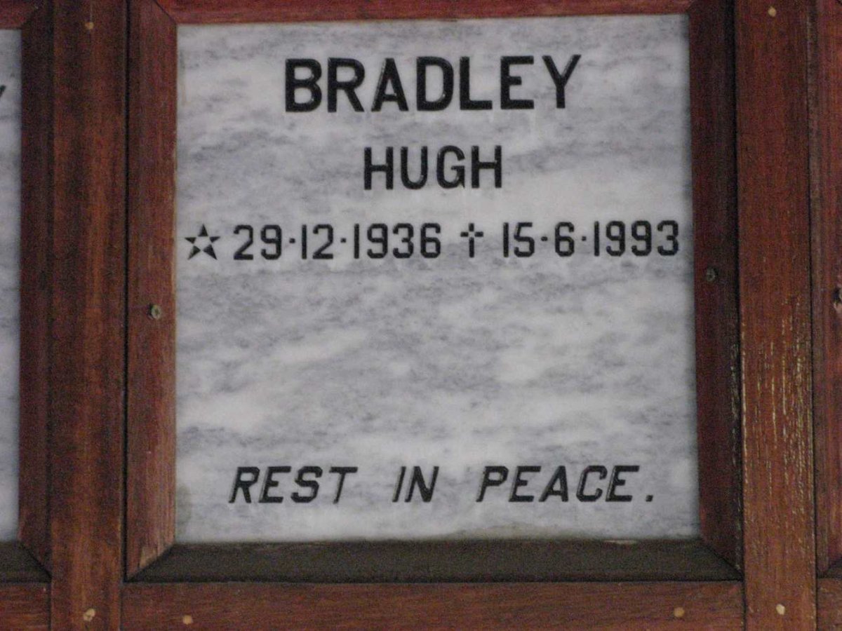 BRADLEY Hugh 1936-1993