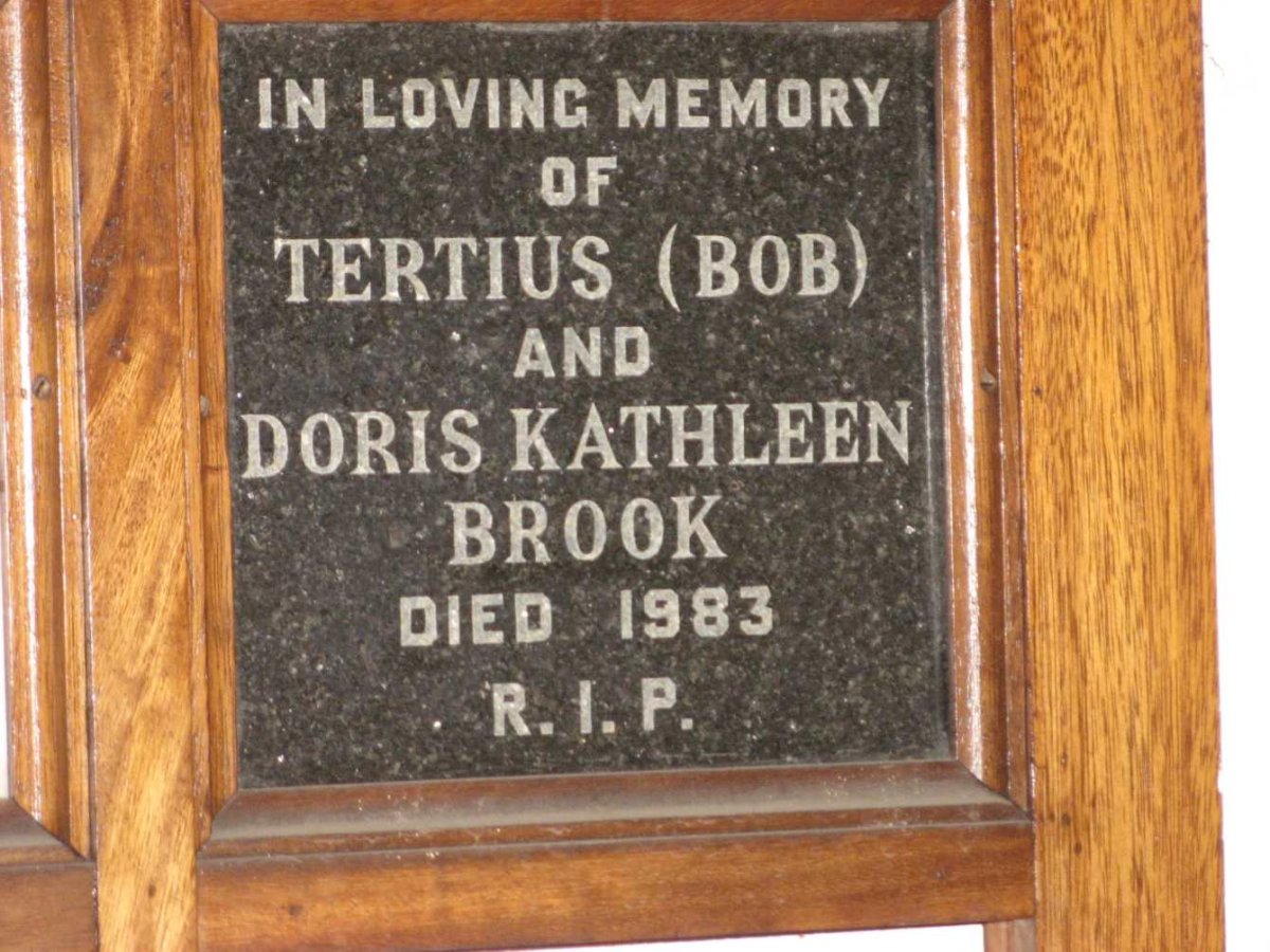 BROOK Tertius -1983 &amp; Doris Kathleen -1983