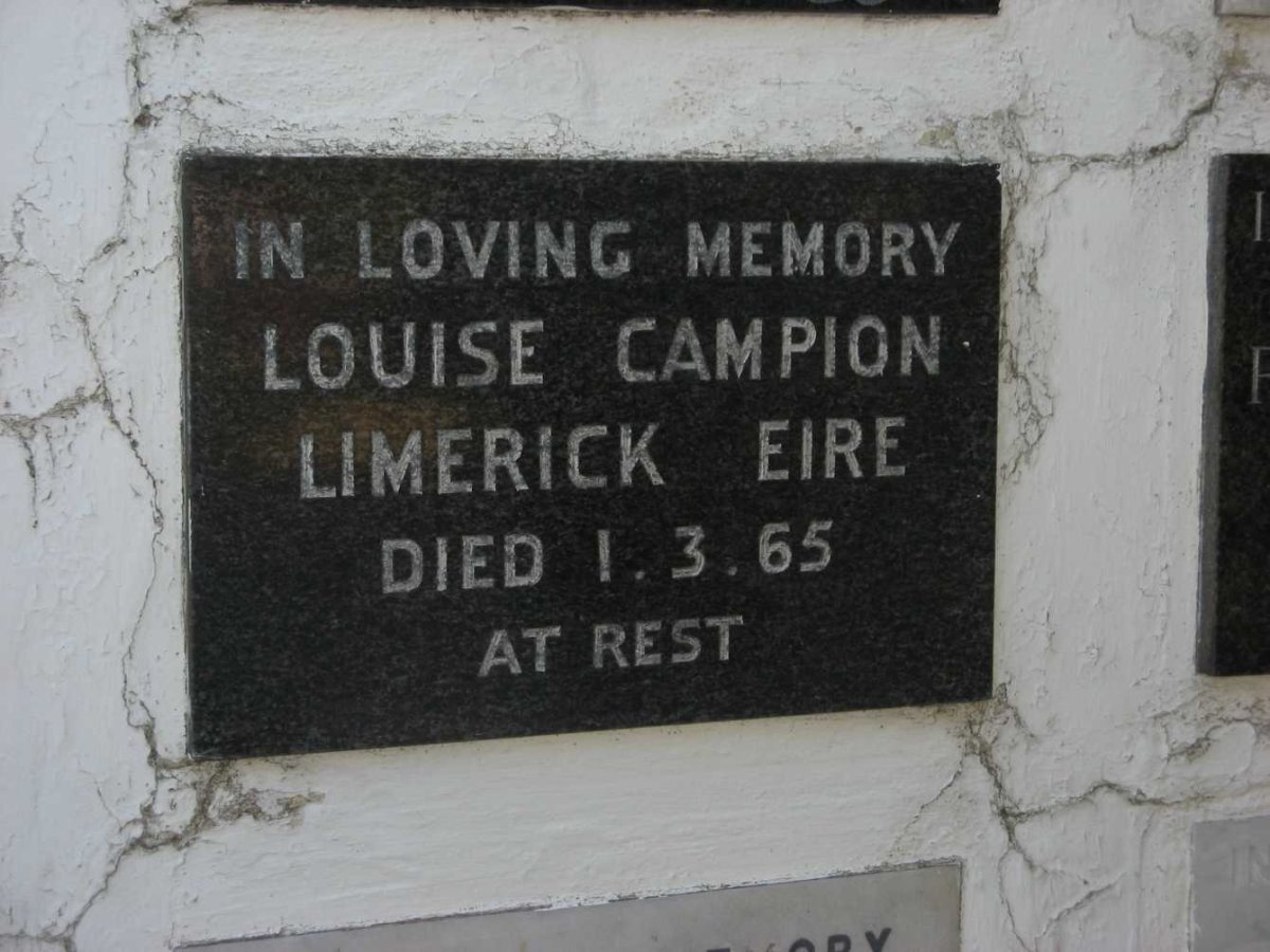 CAMPION Louise -1965