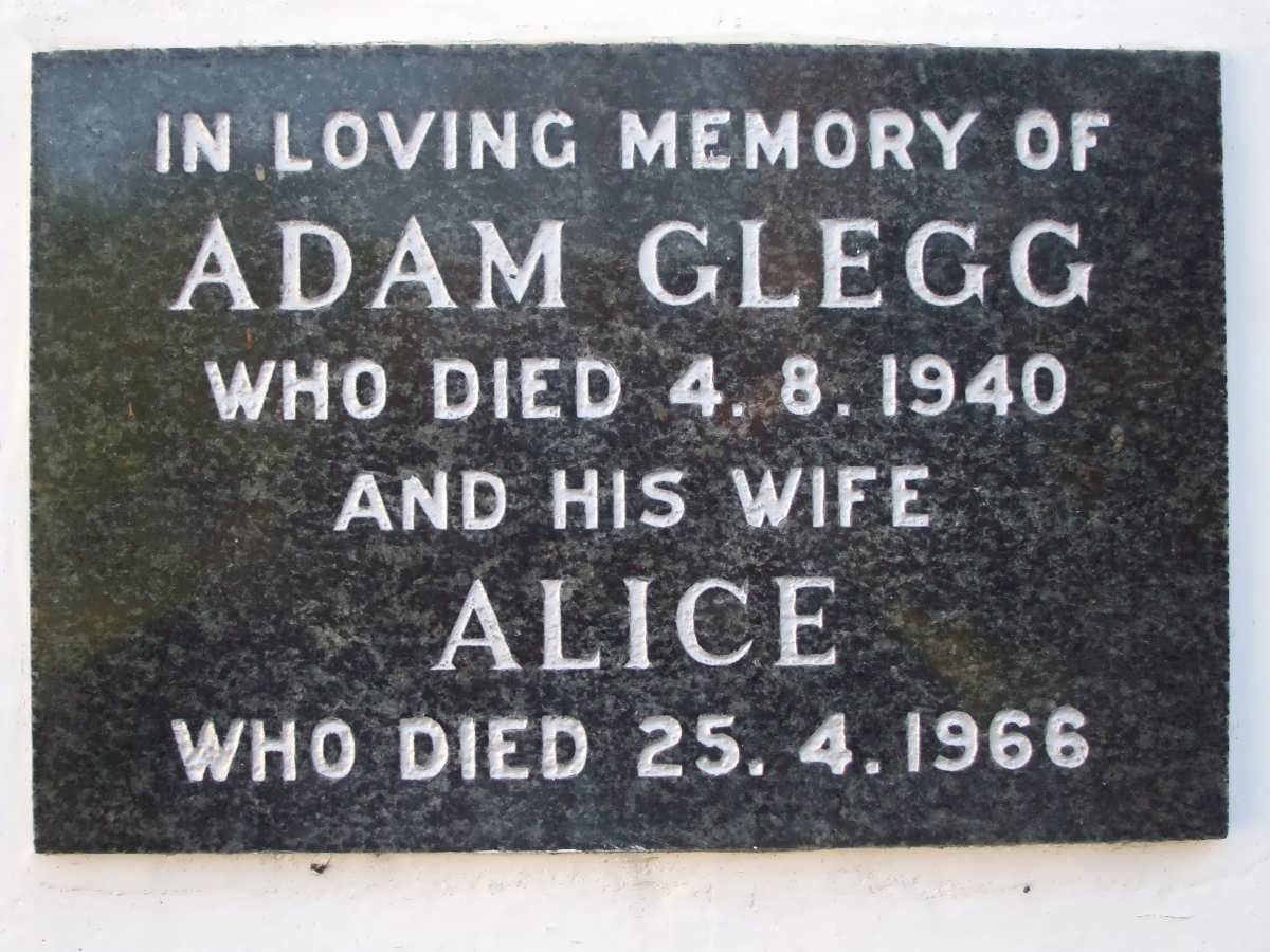 CLEGG Adam -1940 &amp; Alice -1966