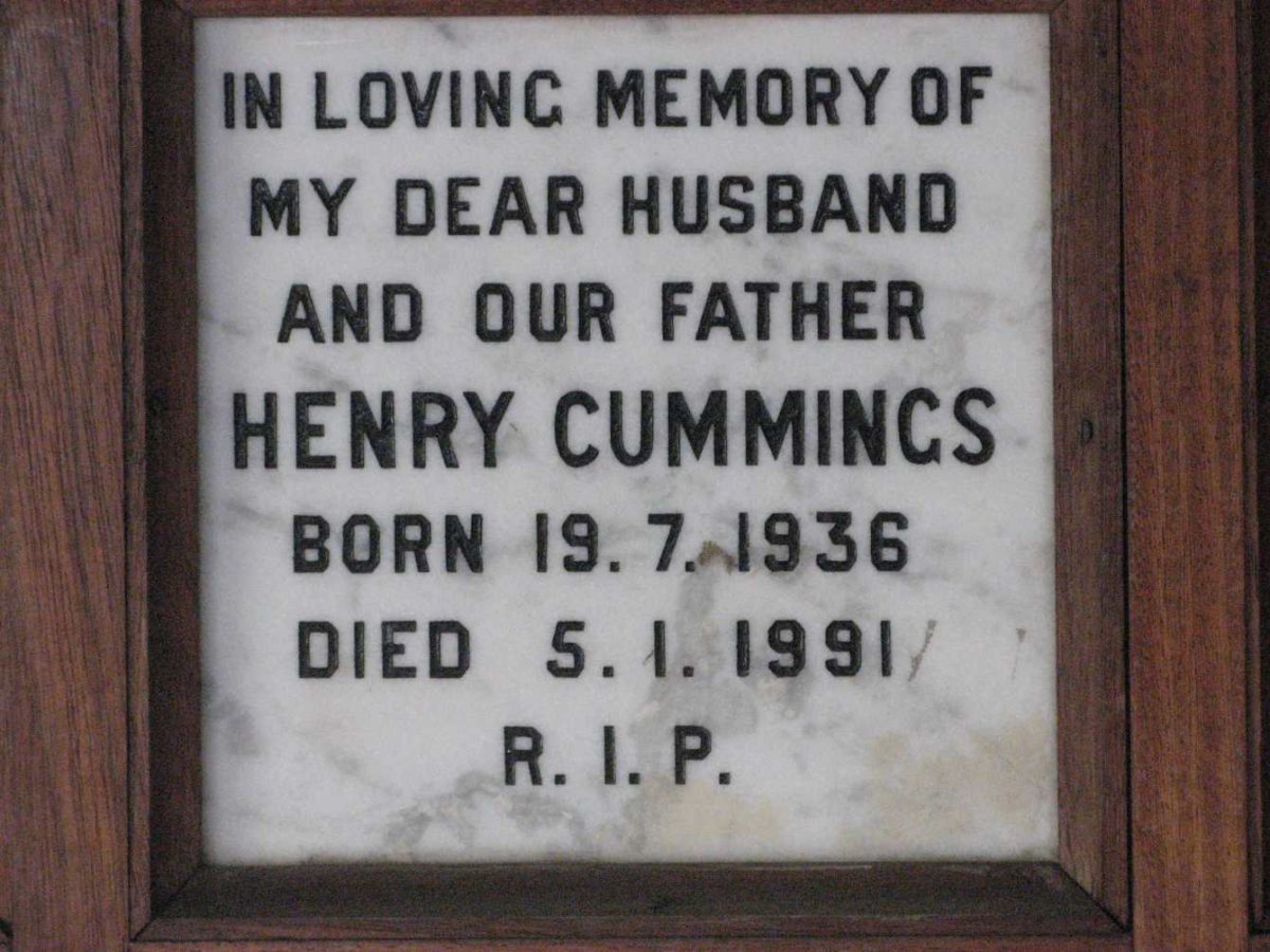 CUMMINGS Henry 1936-1991