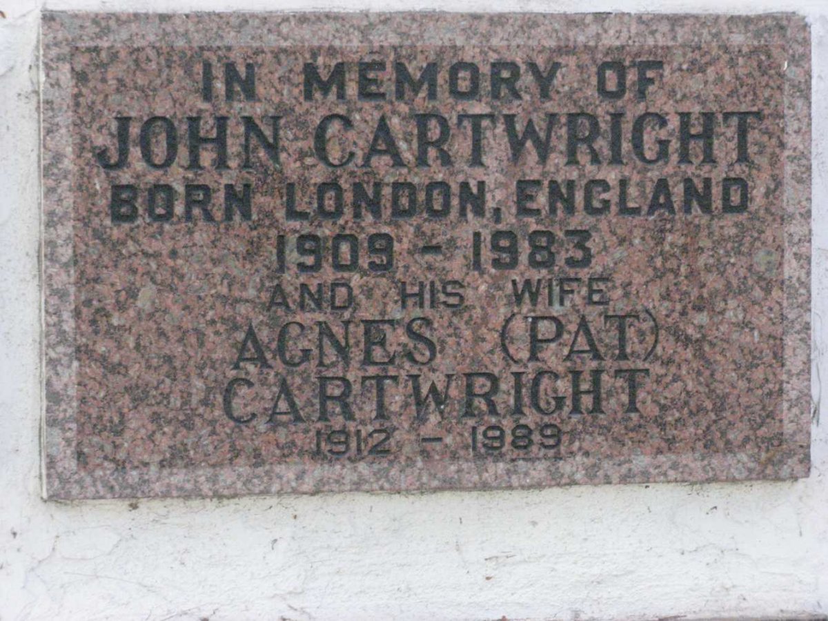 CARTWRIGHT John 1909-1983 &amp; Agnes 1912-1989
