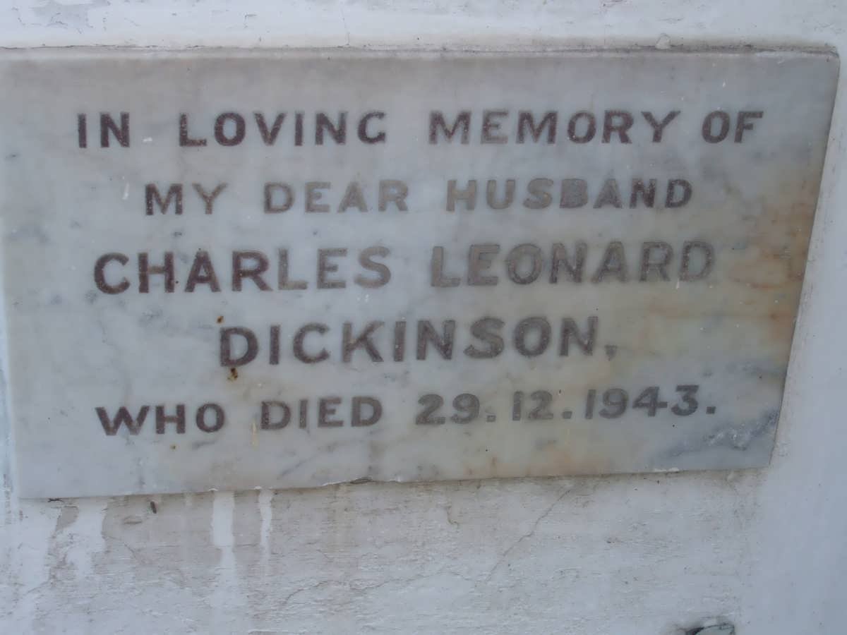 DICKENSON Charles Leonard -1943