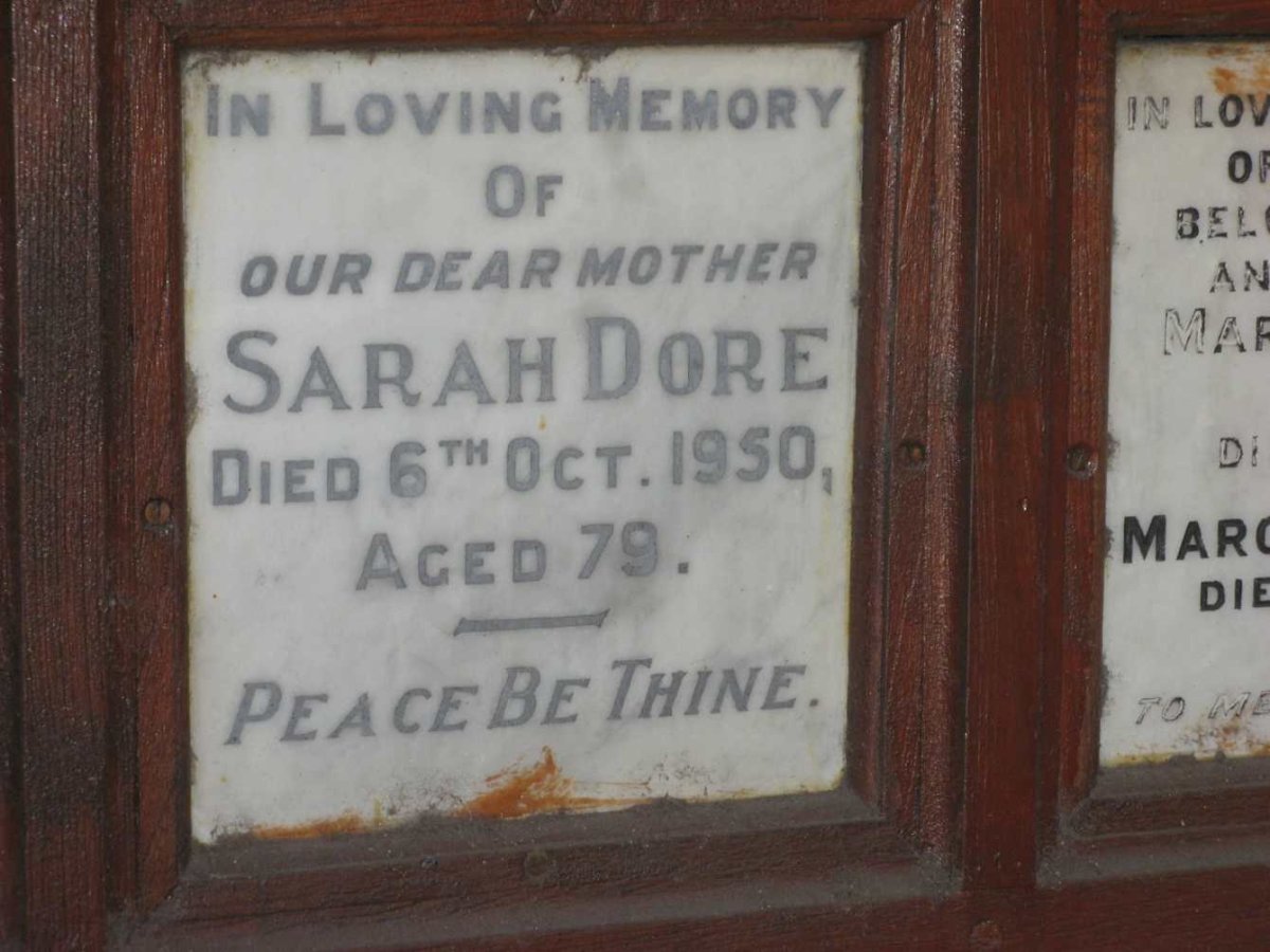 DORE Sarah -1950