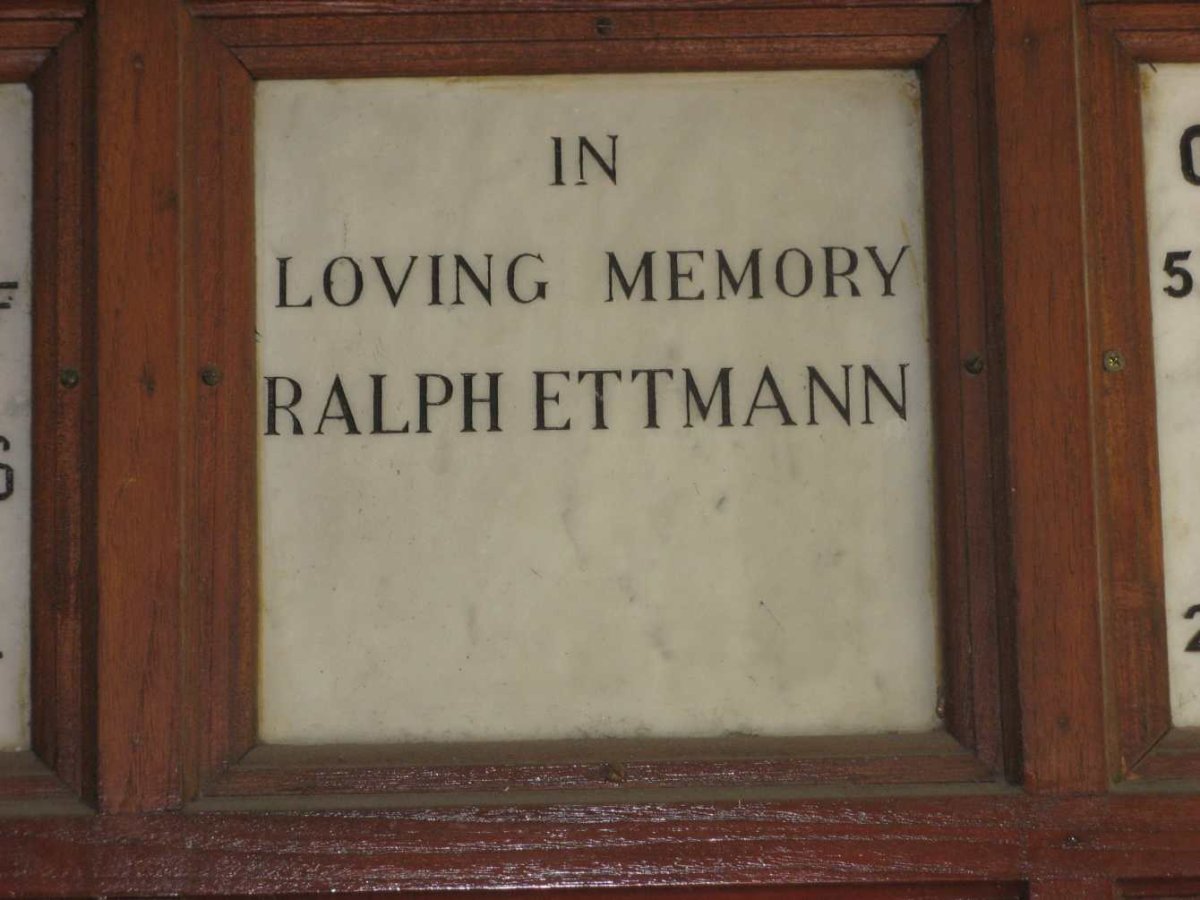 ETTMANN Ralph