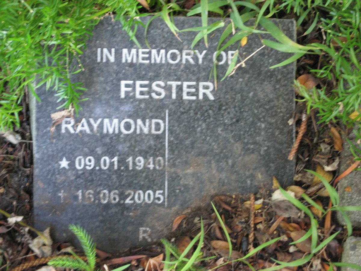 FESTER Raymond 1940-2005
