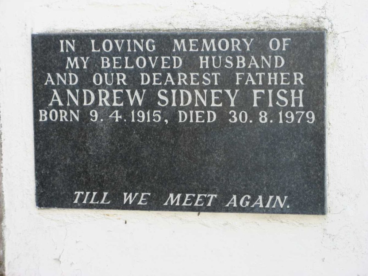FISH Andrew Sidney 1915-1979