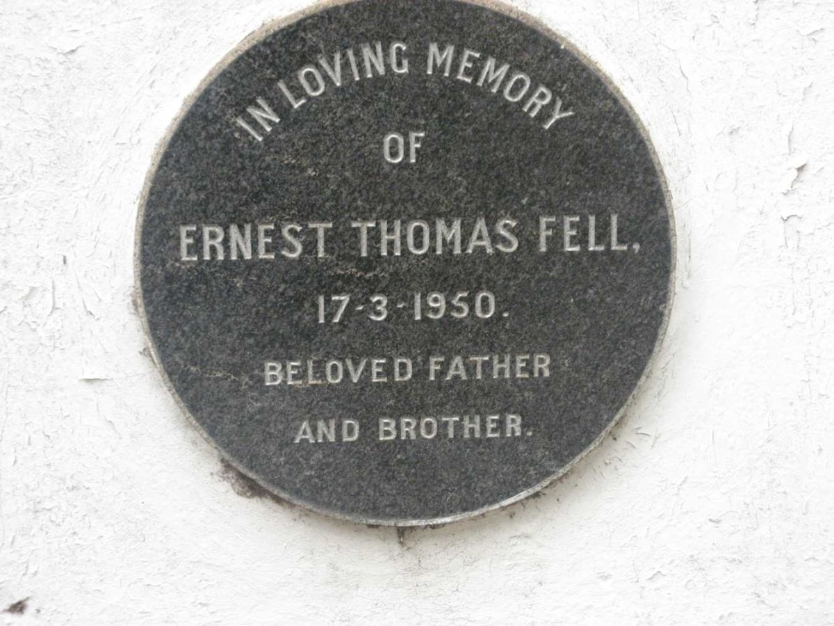 FELL Ernest Thomas -1950