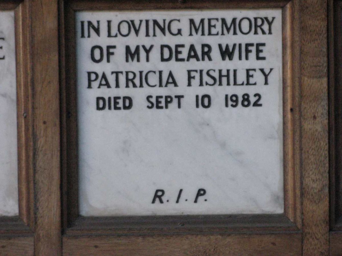 FISHLEY Patricia -1982
