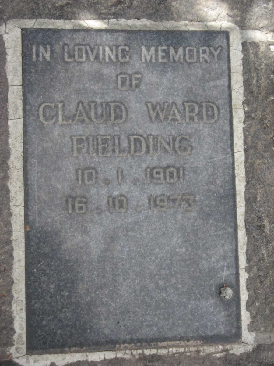 FIELDING Claud Ward 1901-1973