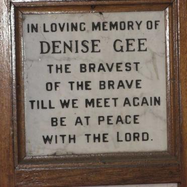 GEE Denise
