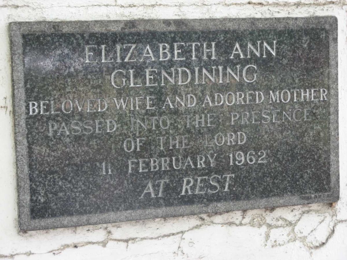 GLENDINNING Elizabeth Ann -1962