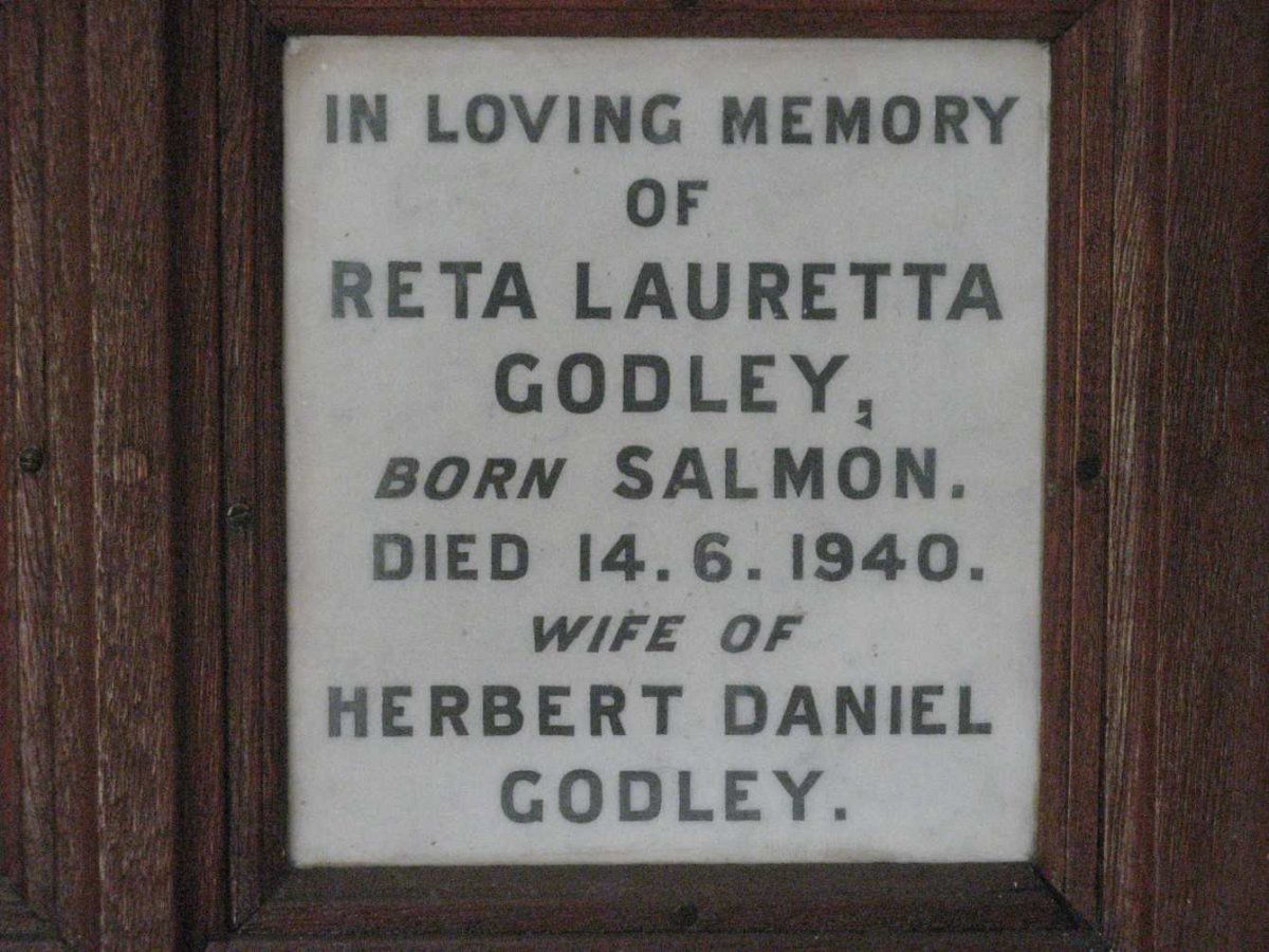 GODLEY Reta Lauretta nee SALMON -1940