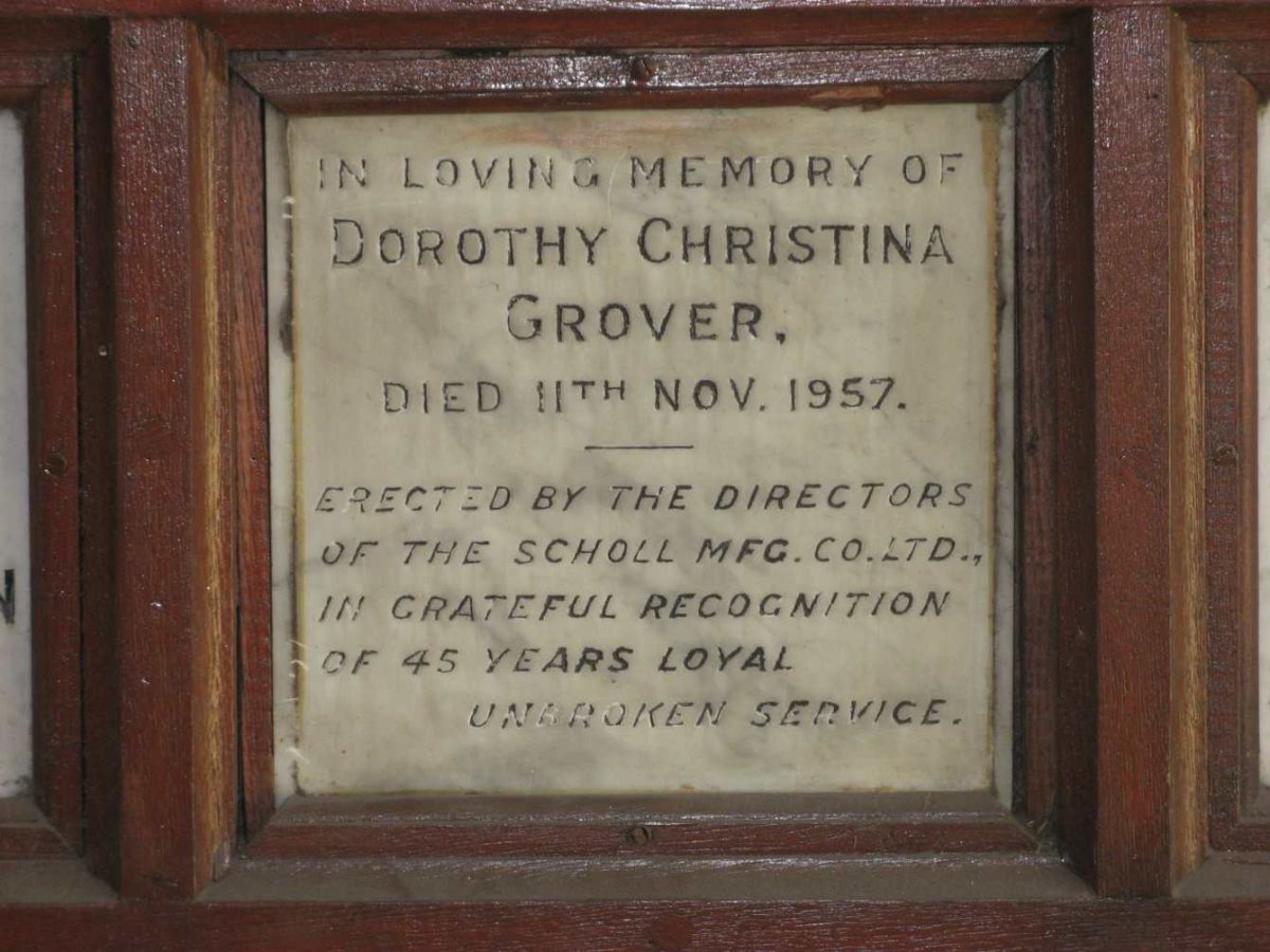 GROVER Dorothy Christina -1957