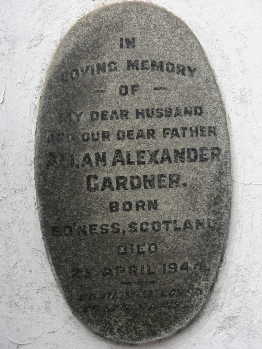 GARDNER Allan Alexander -1944