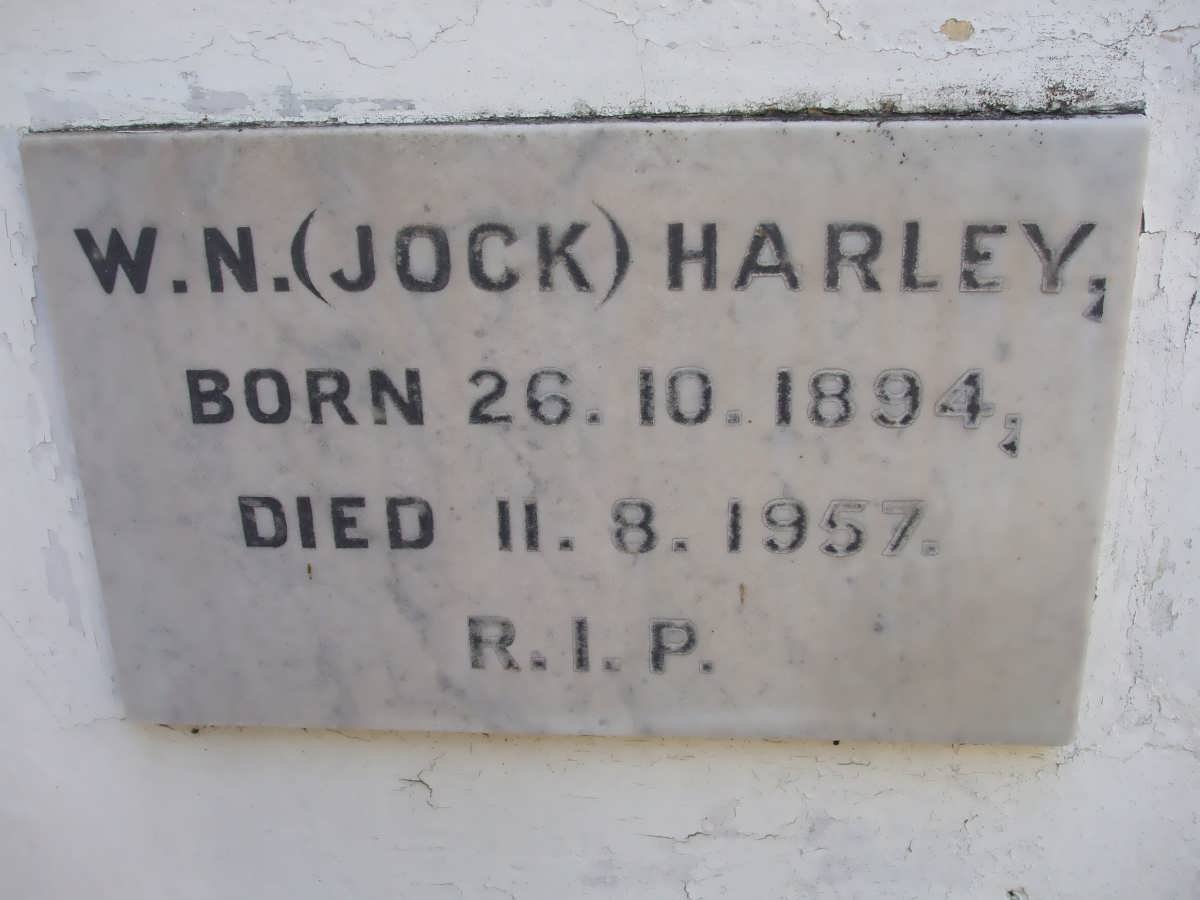 HARLEY W.N. 1894-1957