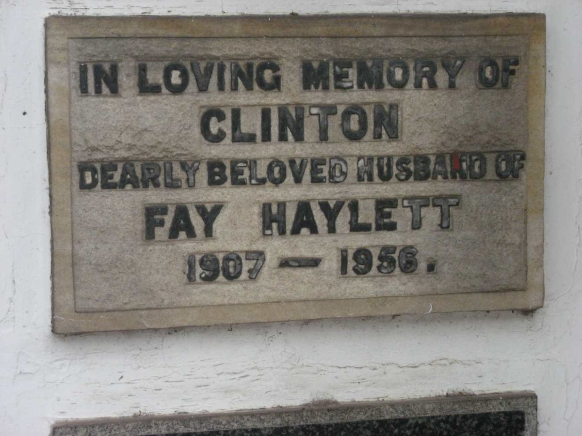HAYLETT Clinton 1907-1956