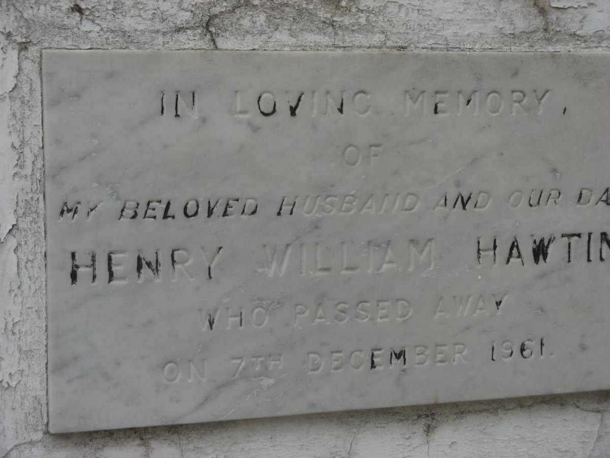HAWTIN? Henry William -1961