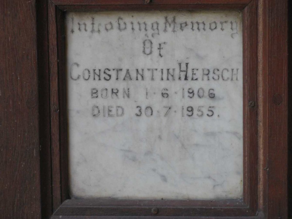 HERSCH Constantin 1906-1955